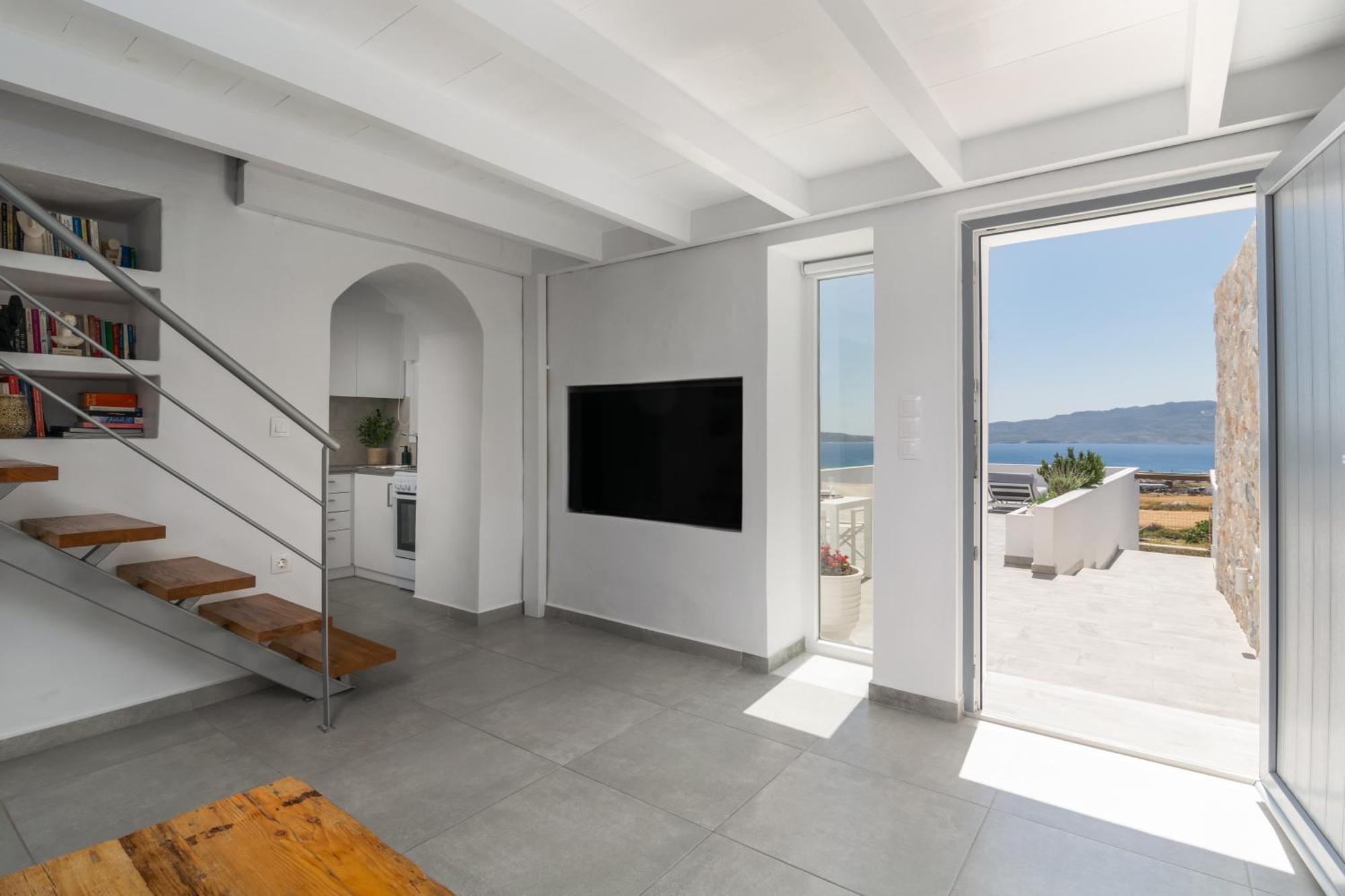 Casa Anna Loft Boutique House With Full Sea View Villa Adamantas Eksteriør billede